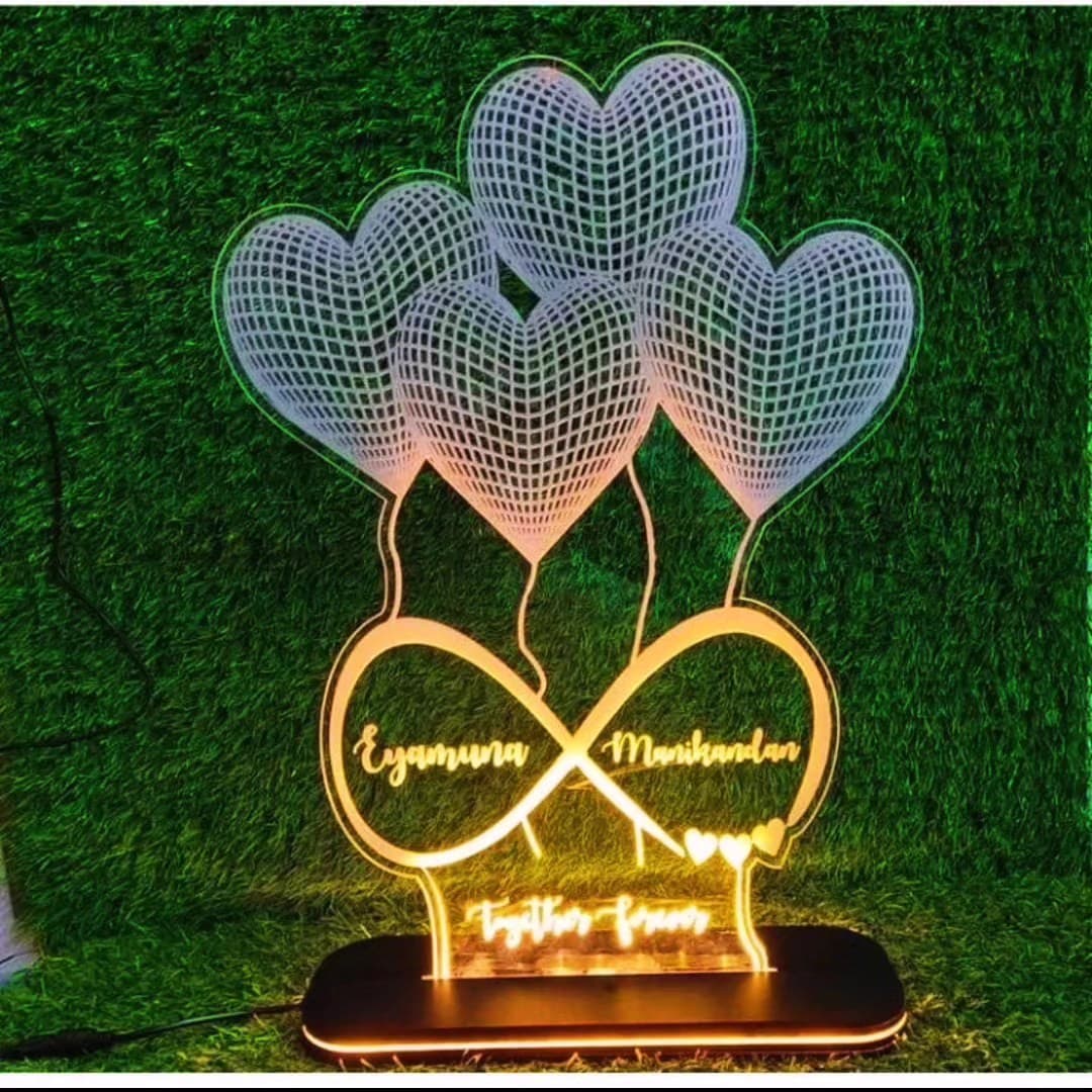 Personalised Led table Top