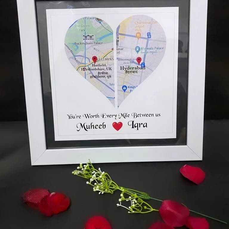 Personalised location Frame