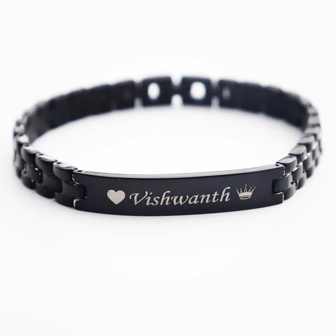 Name braclete Stainless steel 100% Best