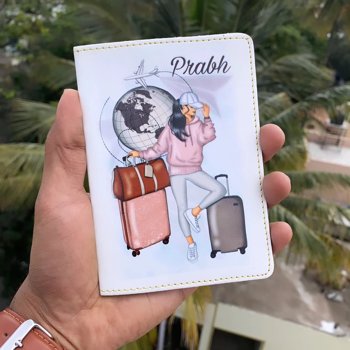 Personalised New Passport Cover  Whatsap