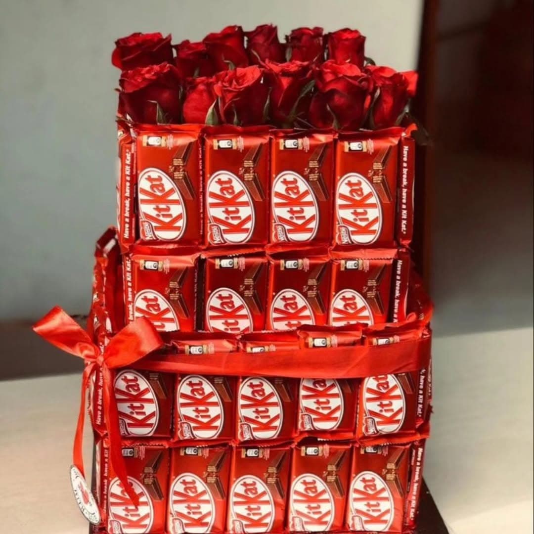 Kitkat Bouquet Personalised