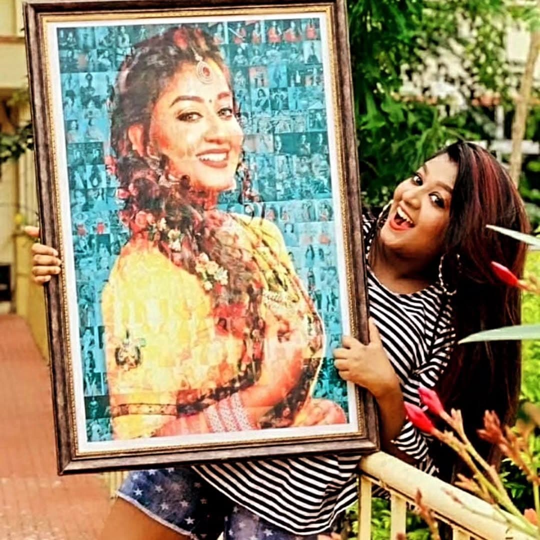 Mosaic Frame Upto 50+ photos can be adde